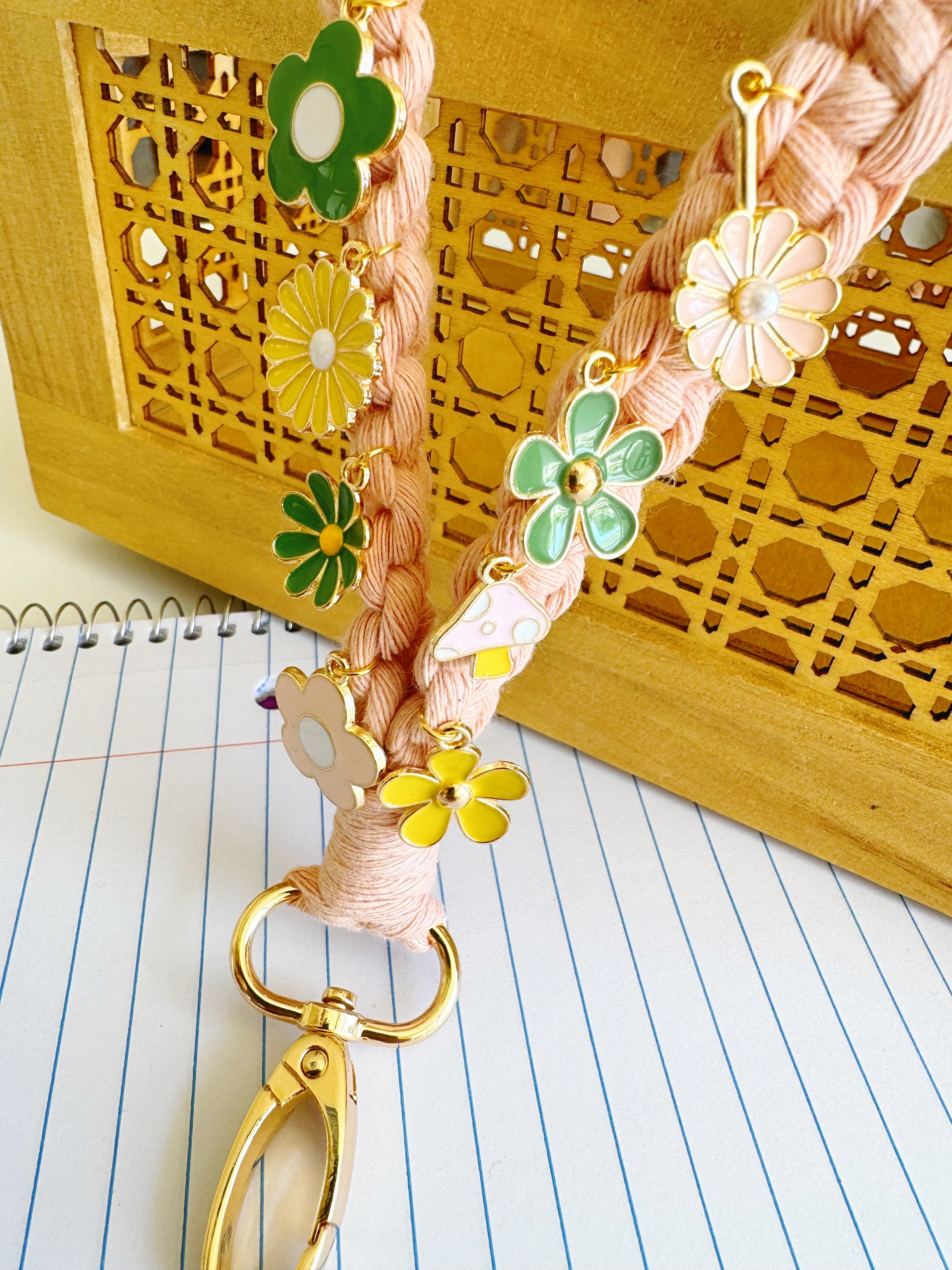 Flower Power - Charmed Lanyard