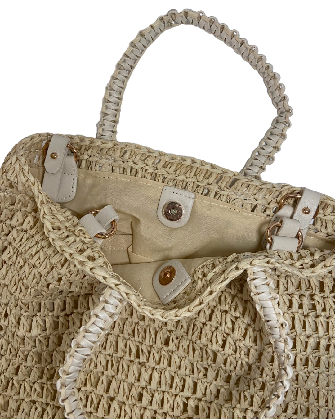 Straw Tote Bag