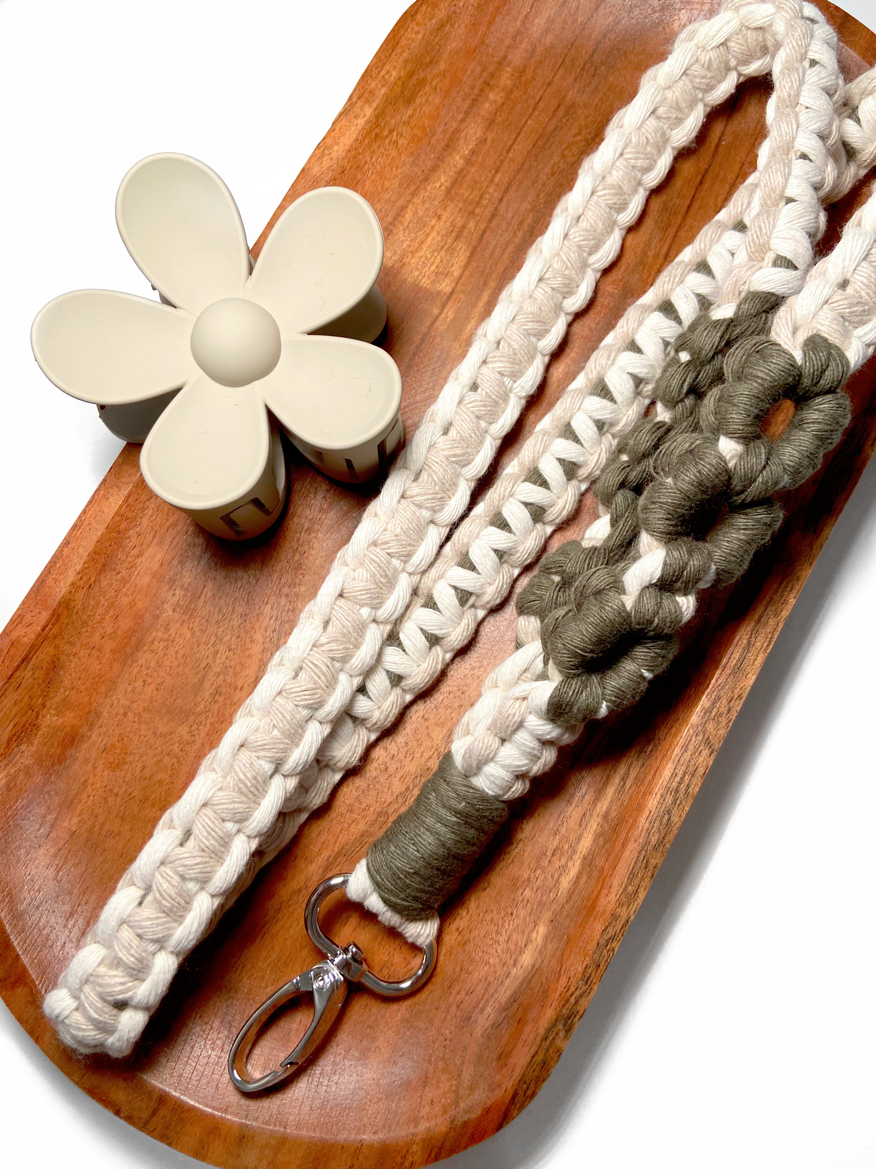 Custom Floral Lanyard Order