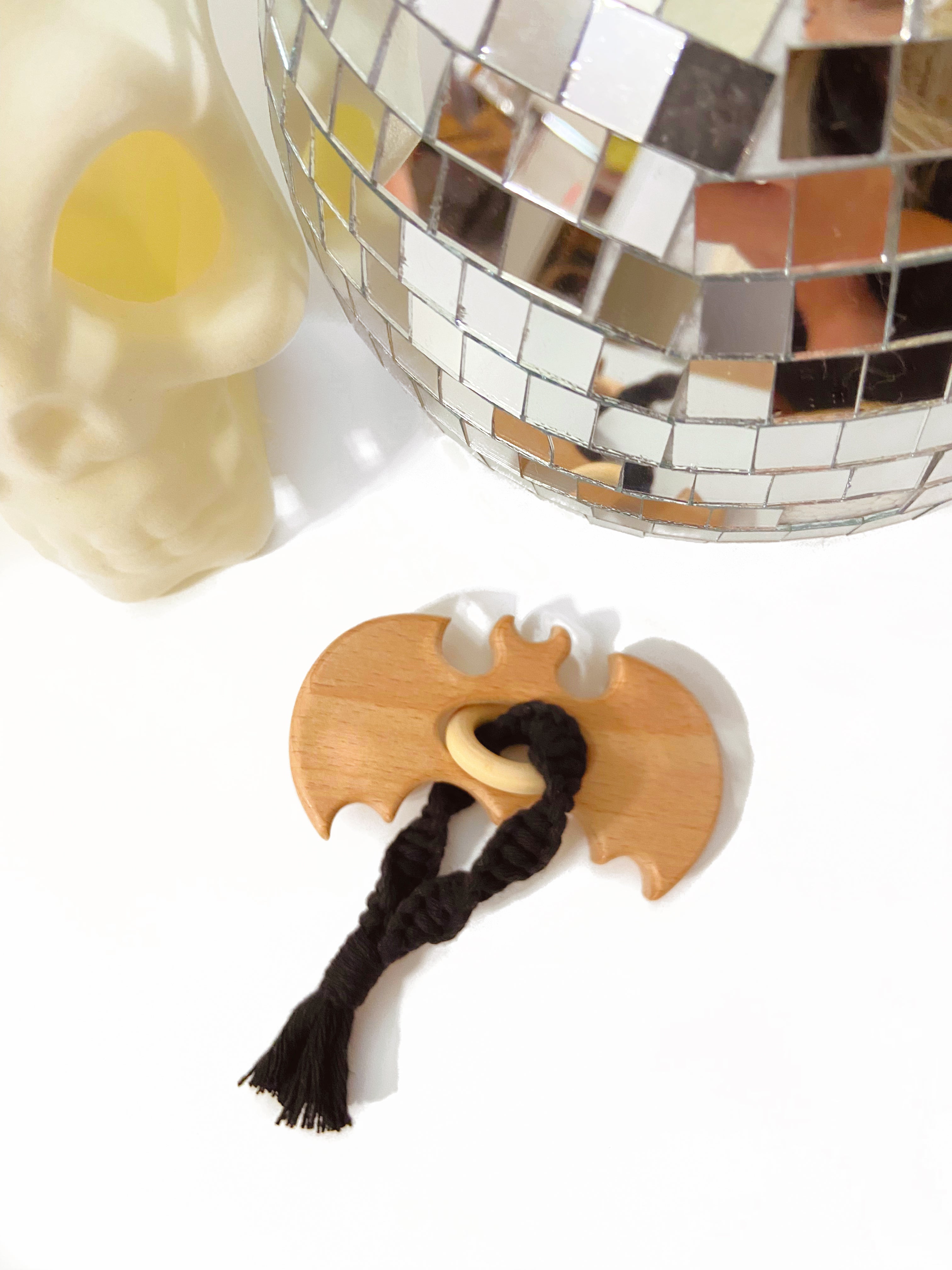 Bat Teether - Black