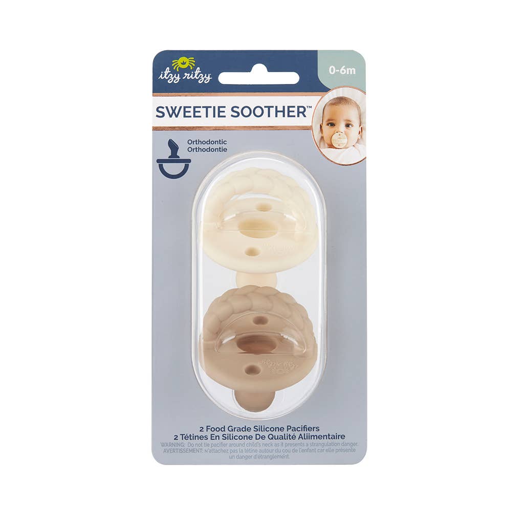 Sweetie Soother™ Orthodontic Pacifier Set - Neutral