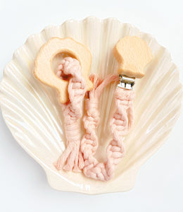 Seashell Baby Set - Marshmallow Pink