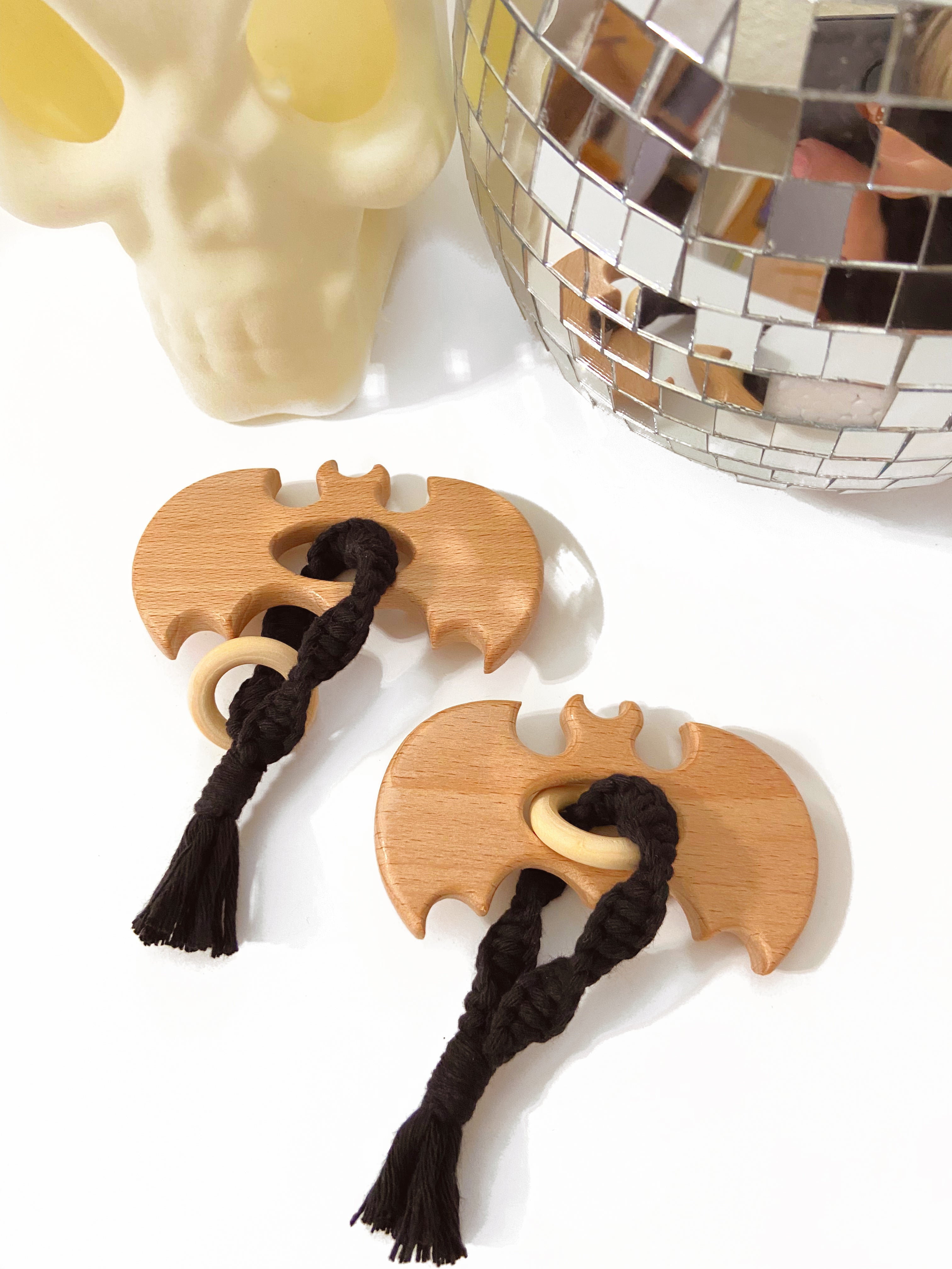 Bat Teether - Black