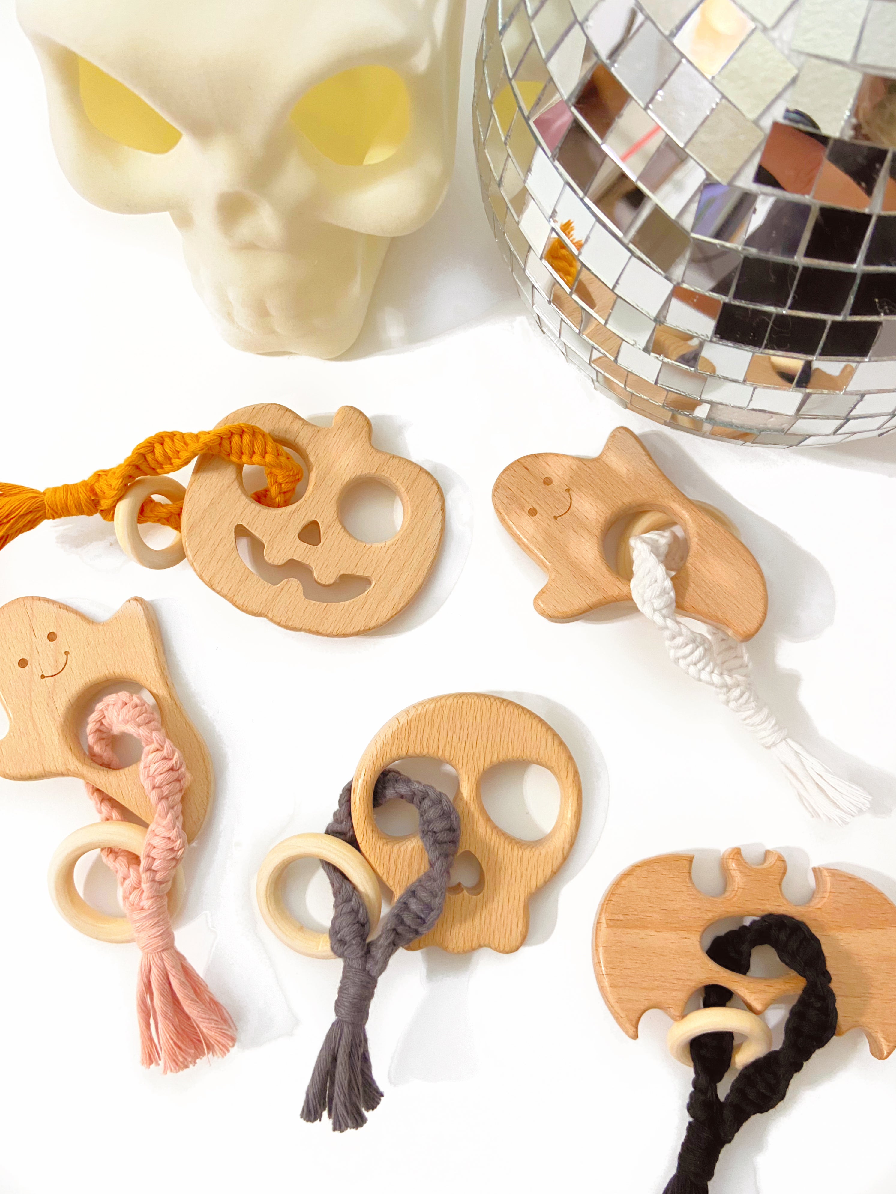 Jack-O-Lantern Teether - Marigold