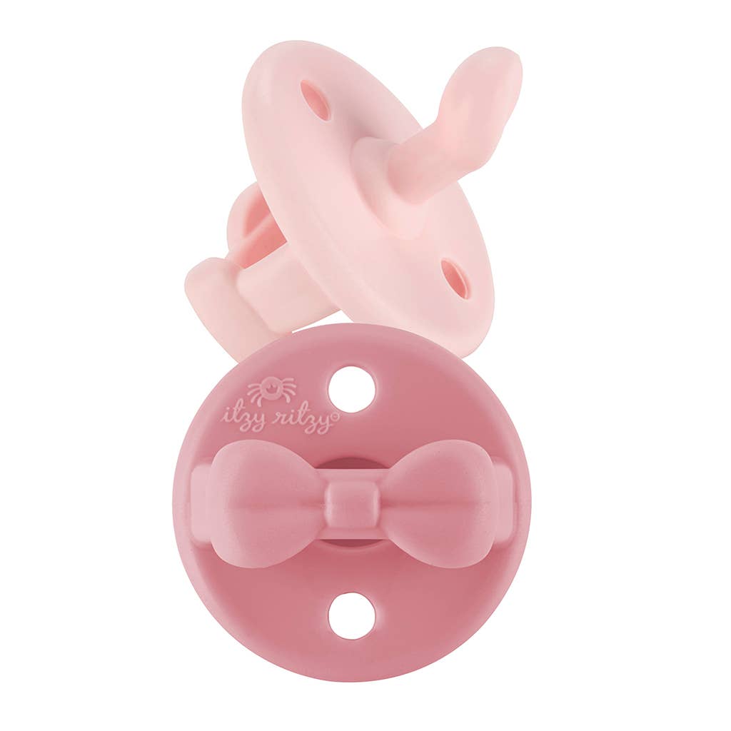 Sweetie Soother™ Orthodontic Pacifier Set - Pink