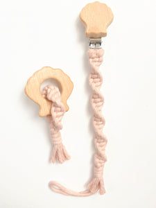 Seashell Baby Set - Marshmallow Pink